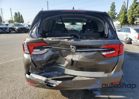 2022 Honda Odyssey Exl из США, поврежденный, VIN 5FNRL6H7XNB034734